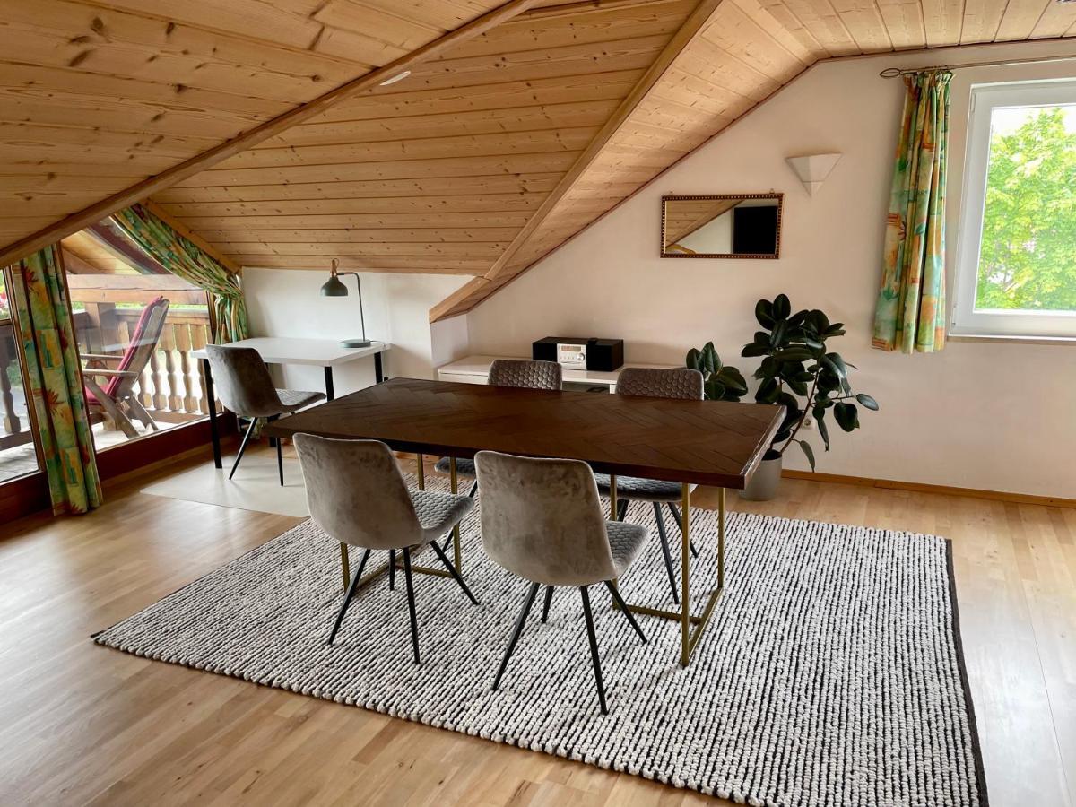 Bergblick Apartment Weilheim in Oberbayern Ngoại thất bức ảnh